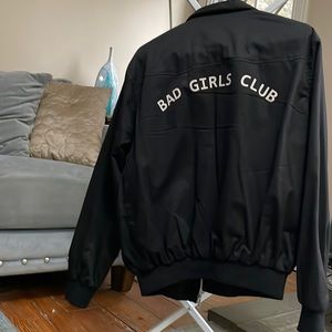 Bad girls club bomber jacket